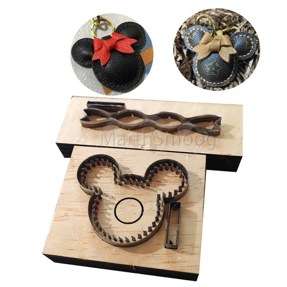 Handmade mouse key chain hanging knife mold Leather Cutting Die Cut Mold,Leather Punch Die Set,Leather Crafts Kraft Tool,Handmade Cutters
