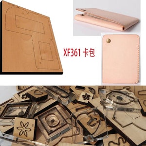 Nieuwe Japan Stalen Mes Houten Gestanst Card case visitekaartje case Portemonnee Lederen Craft Punch Handgereedschap Gesneden Mes Mal XF361