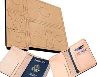Passport bag cover die cutting knife mold metal hollowed punch tool blade 150x105mm DIY leather craft