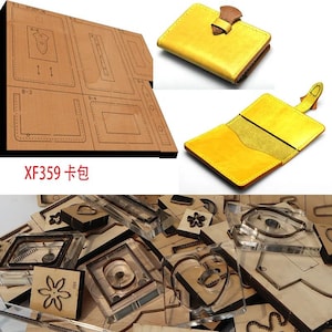Nieuwe Japan Stalen Mes Houten Sterven visitekaartjehouder Handtas Portemonnee Lederen Craft Punch Handgereedschap Gesneden Mes Mal XF359