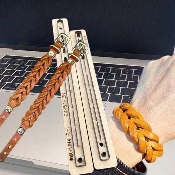 DIY Handmade Leather Wristband Strip Die Cutter for Vegetable-Tanned Leather, Personalized Wrist Decor, Leather Die Cut Mold