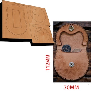 Nueva hoja de acero japonesa para troqueles de madera, monederos, carteras, perforadoras de cuero, herramientas manuales, moldes para cortar cuchillos XF221