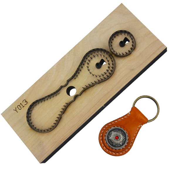 Bricolage japon règle de lame en acier découpée en acier poinçon clés sac moule de découpe bois matrices pour coupe-cuir pour artisanat du cuir