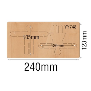 Serviettenhalter Messer Form Holz mouldYY748Is Kompatibel mit den meisten manuellen Die Cut