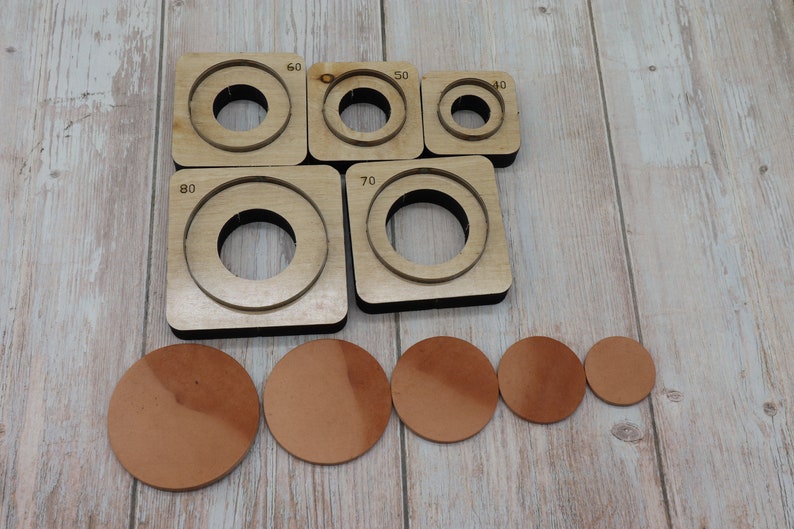 Round Shape Leather Cutter Die Cutting Mold for Leather Etsy