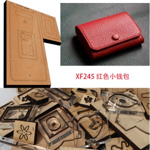 Neue Japan Stahl Klinge Holz sterben Geldbörse Münze purseWallet Leder Handwerk Punch Hand Werkzeug Cut Messer Mould XF245