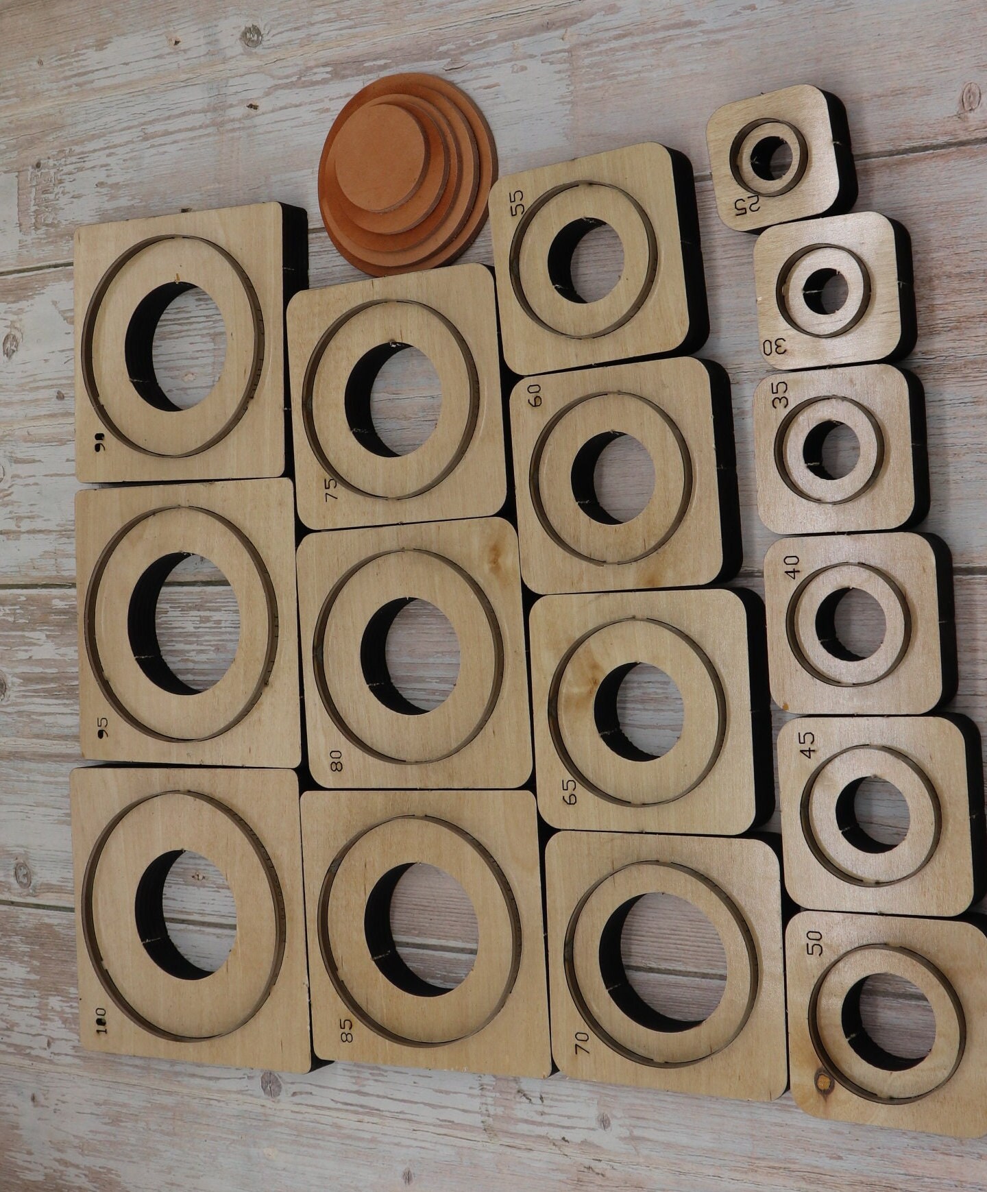 Round Shape Leather Cutter Die Cutting Mold for Leather Etsy