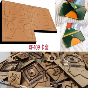Nouveau japon lame en acier en bois matrice carte sac en cuir artisanat poinçon outil à main coupe couteau moule XF409