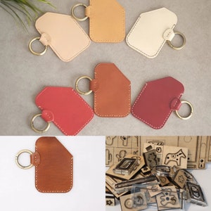 Moule manuel en cuir pour couteaux, moule pour couteaux laser, petite carte personnalisée, moule pour couteaux KB41