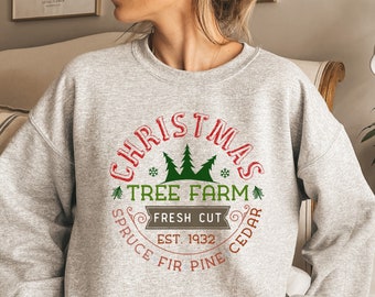 Vintage Christmas Sweatshirt, Retro Christmas Sweater, Festive Sweatshirt, Xmas Sweater, Christmas Gift, Gift For Her
