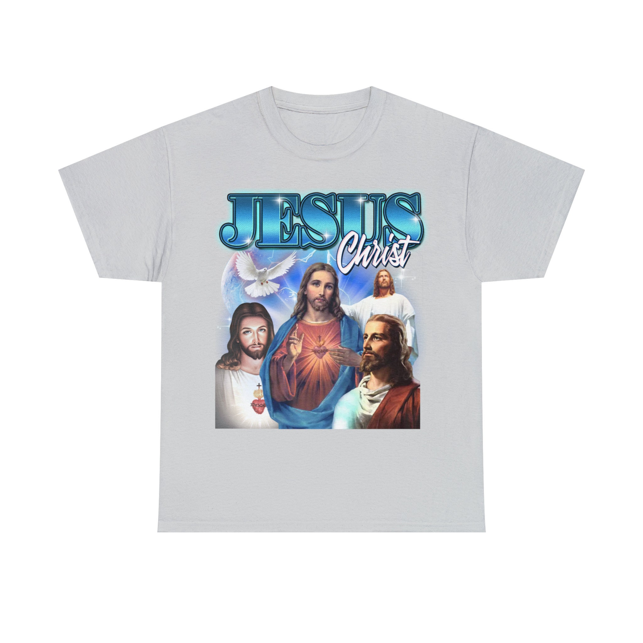 Jesus Christ Vintage 90s Bootleg Fan Tshirt, Happy Birthday Jesus Tee ...