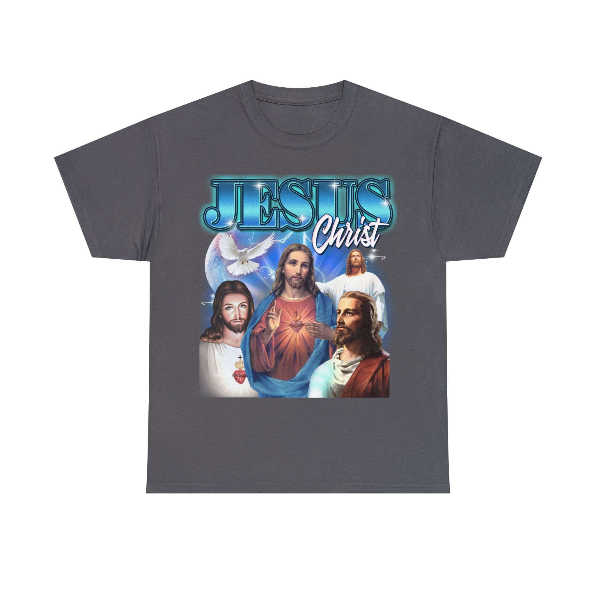 Jesus Christ Vintage 90s Bootleg Fan Tshirt, Happy Birthday Jesus Tee ...