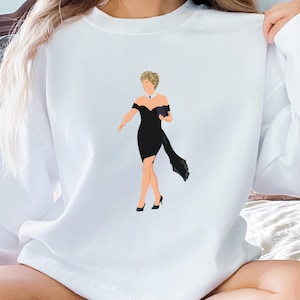 Princess Diana Sweatshirt, 90s Graphic, Vintage Lady Diana Princess of Wales Revenge Dress Sweater, Gift for Her, Gift for Him