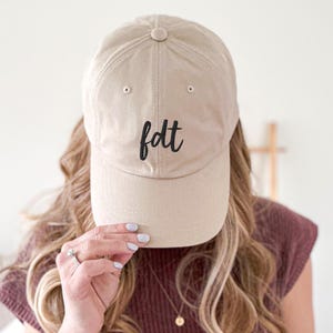 FDT Embroidered Hat Women Gift, Foxtrot Delta Tango Hat, Subtle Anti Trump Hat Feminist Baseball Cap, Funny Political Democrat Hat, Meme Hat