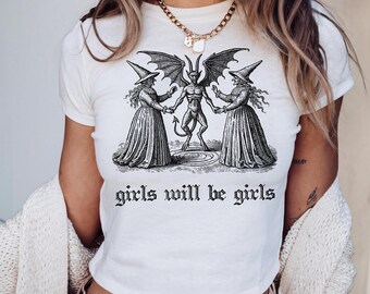 Bride Coven Shirt Witchy Bachelorette Tee Gothic Bride Shirt Halloween Party Shirt Spooky Bride Gift Witch Crew Graphic T Shirt Women