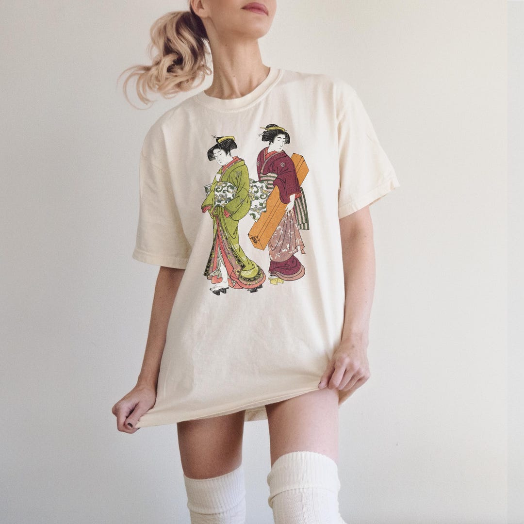 Japan Shirt Comfort Colors Retro Vintage Graphic Tee Japanese