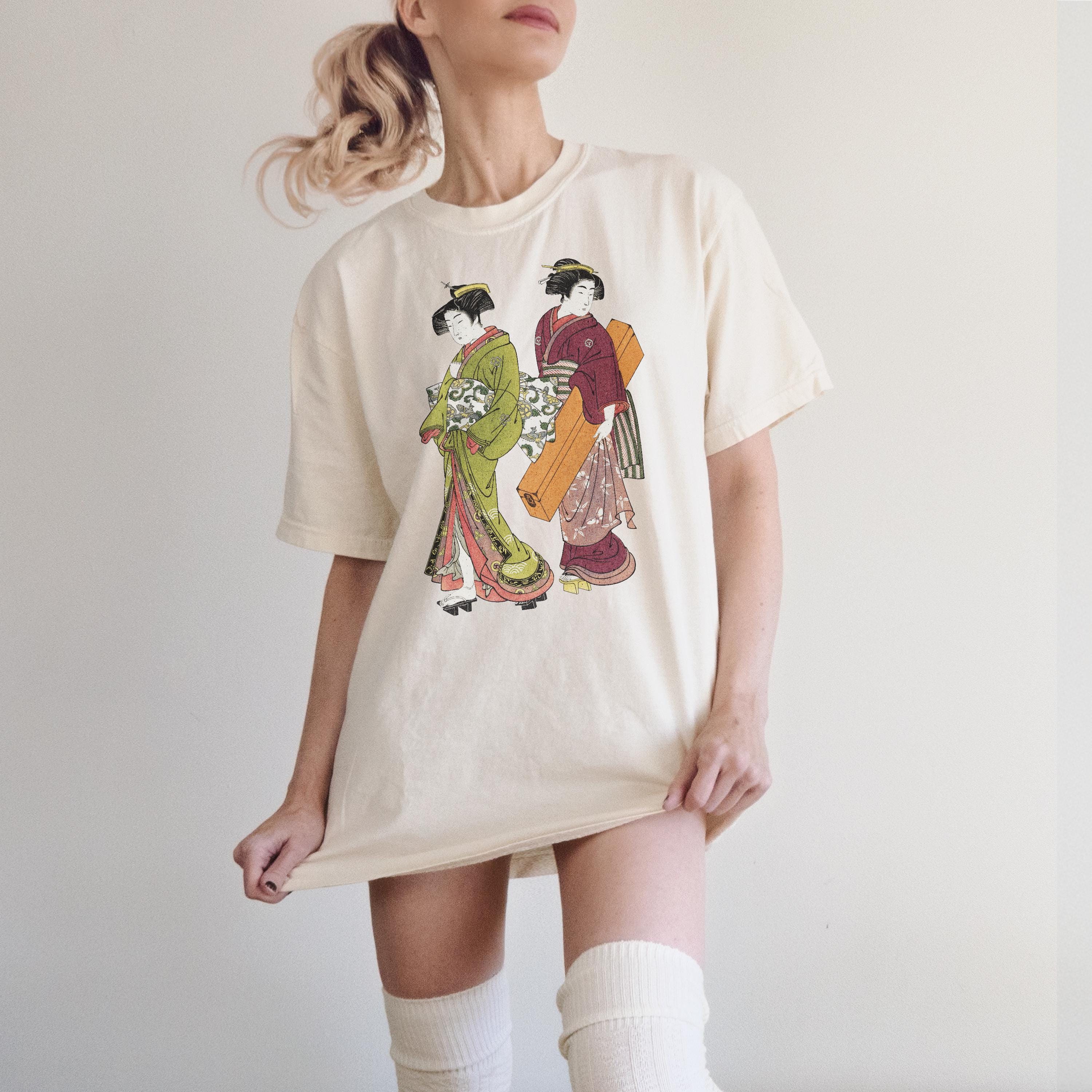 Japan Shirt Comfort Colors Retro Vintage Graphic Tee Japanese