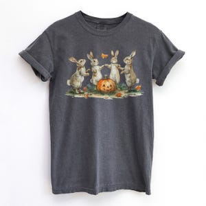 Vintage Halloween Shirt Comfort Colors Cottagecore Whimsigoth Shirt Fall Retro Graphic Tee Spooky Season Aesthetic Shirt Cute Pumpkin Tee Pepper