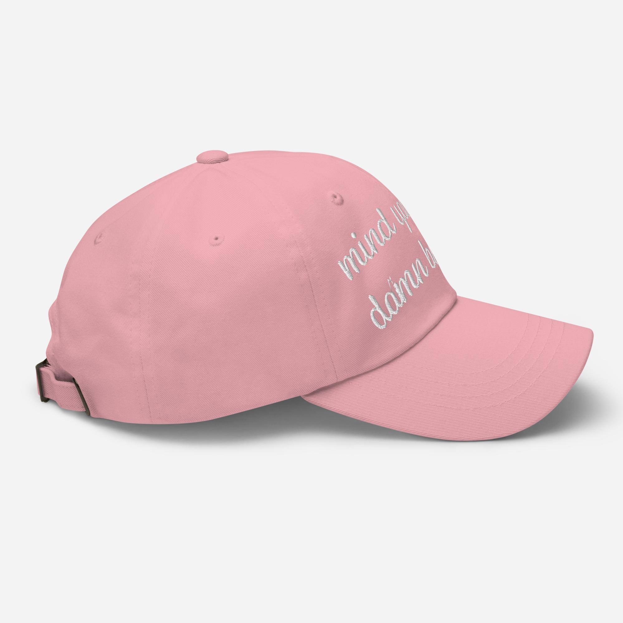 Mind Your Own Damn Business Embroidered Hat Feminist Gift  display picture 1