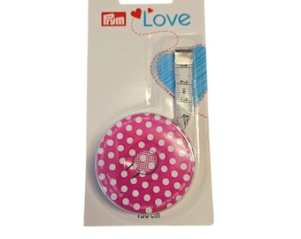 Metro a nastro Prym Love 1,50 metri bicolore/metro a nastro/metro a nastro rosa