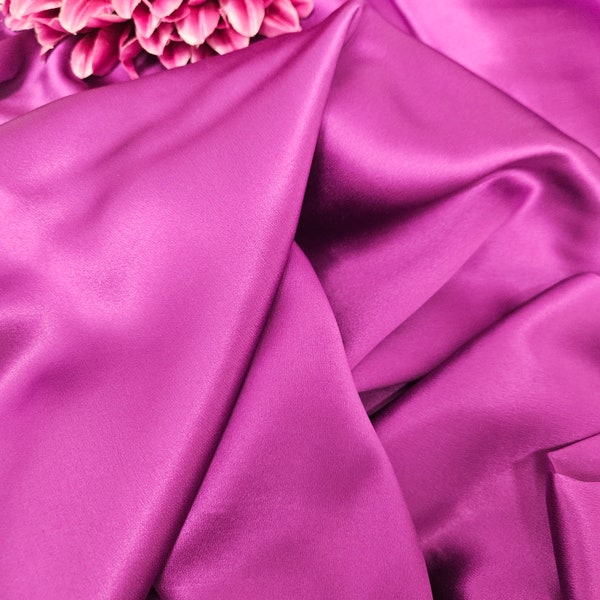 Seide,Blusenstoff,100%Silk,SetaPink/Seidenstoff