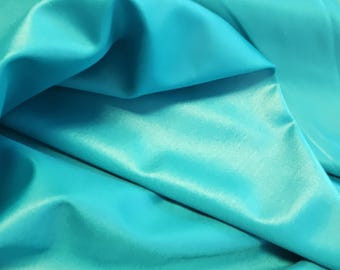 Tejido de baño para trajes de baño, bañadores, tejido deportivo - Venta por metros para ropa deportiva, bañadores, leggings y tejido de baño color agua