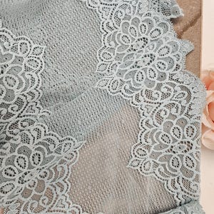 Spitze Dessous nähen-Elastische Spitze 22cm breit sehr weich/elastische spitze meterware