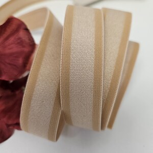 Reggiseno cinturino 22 mm/Reggiseno cinturino gomma cammello/Reggiseno cinturino al metro/Tracolla