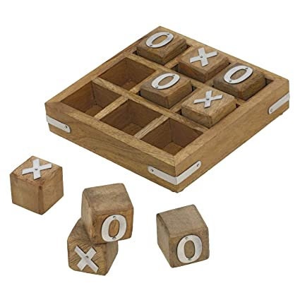 Tic Tac Toe Board Game ,Tic Tac Toe Family Game, Classic Board Game,  Classical Family Board Game,Children's Tic Tac Toe Game, Early Learning  Puzzle