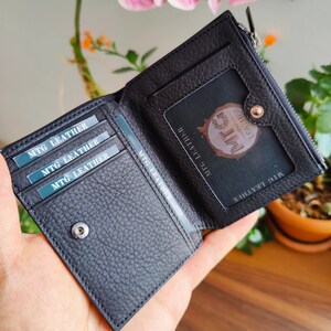 Jubiläumsgeschenk für ihn, personalisierte Geldbörse, gravierte Geldbörse, Geschenk für Freund, Herren Geldbörse, Papa Geburtstagsgeschenk, Weihnachtsgeschenk für ihn
