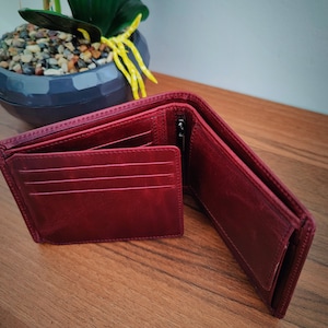 Portafoglio in pelle - Portafoglio personalizzato - Regalo per lui - Portafoglio minimalista - Regalo per gli uomini - Portafoglio uomo - Portafoglio carta - Portafoglio uomo - Portafogli
