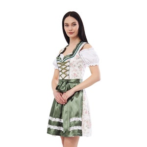 Trachten Dress/Folk Dress /German Dress/Women's German Dirndl Dress Costumes 3 Pieces for Oktoberfest Carnival