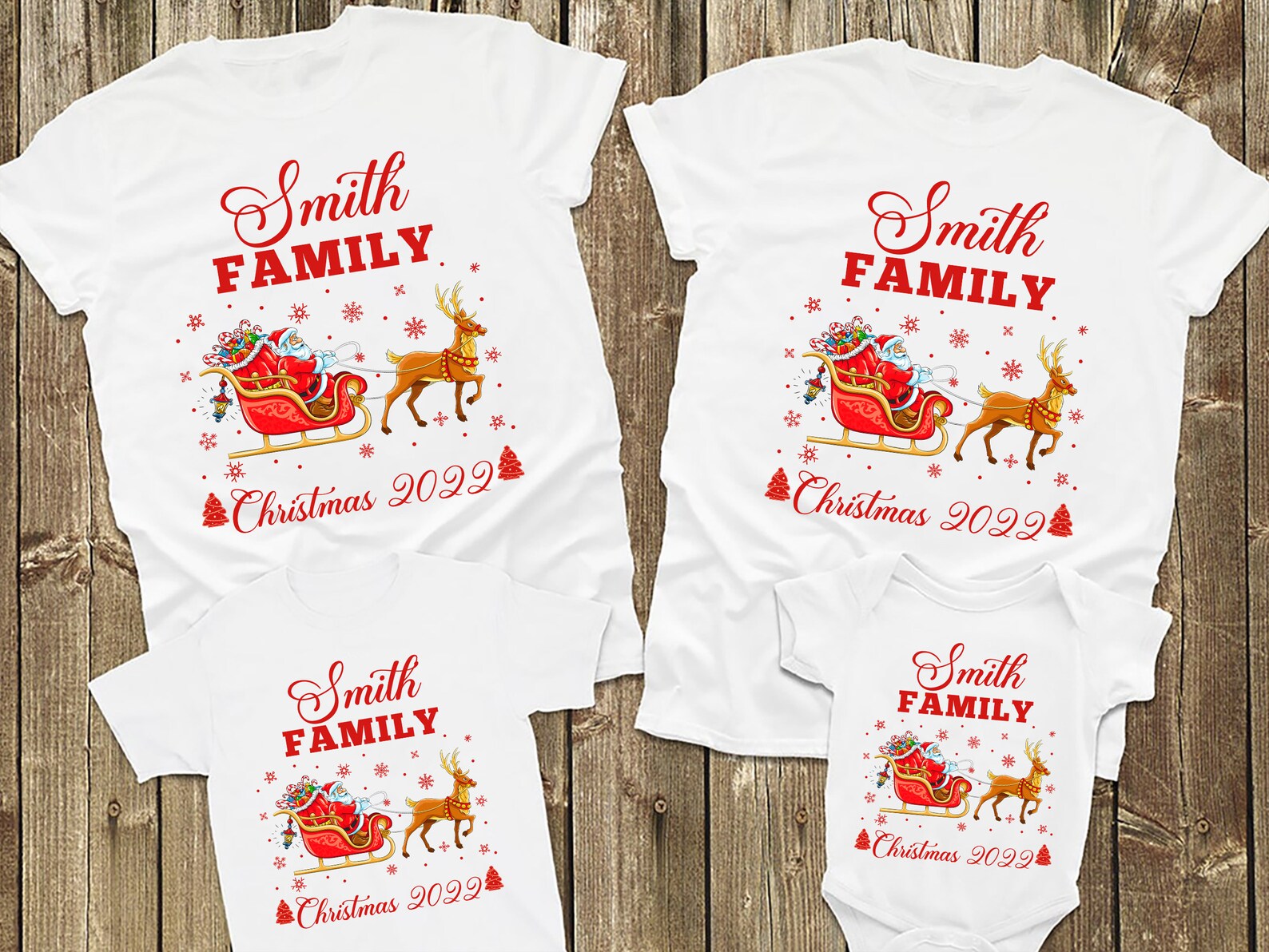 Personalized Family Matching Christmas Shirt Customize Family Etsy — free download
