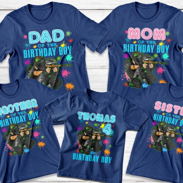 Paintball Shirt Etsy