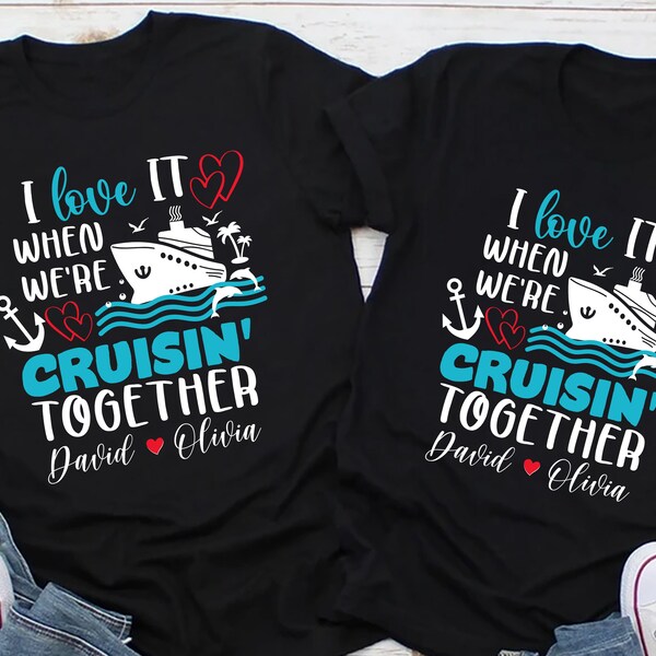 Couples Cruise Shirts Etsy