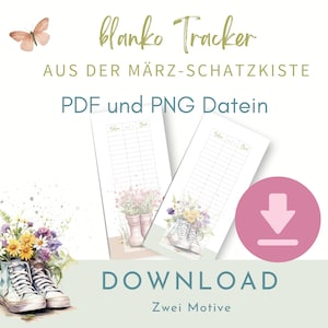 Ladda ner marsrapport, sparpottar för A6-pärmar (omslagsmetod), budgetark i marsdesign (tom PDF och PNG).