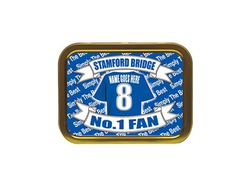 The Pensioners Football Shirt Personalised Tobacco Storage Tin & Products