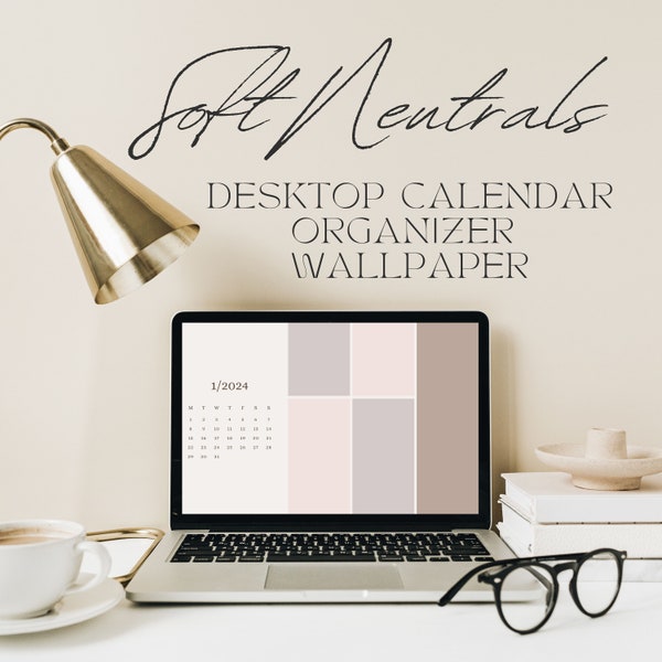 2025 Calendar Wallpaper Pc Etsy