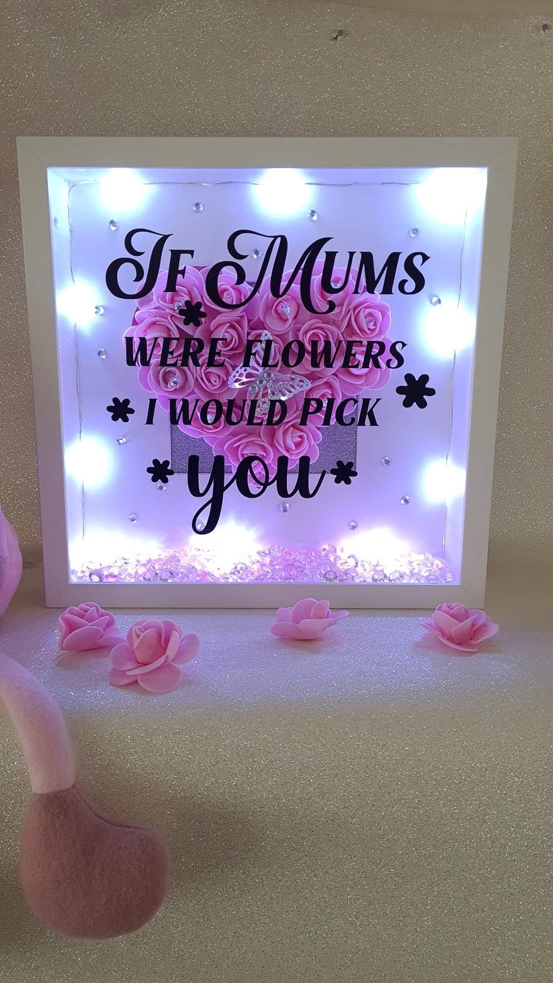 Light up Shadow Box Frame Etsy