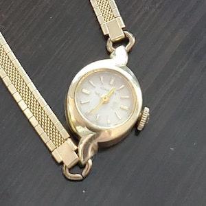 Vintage Longines 10k Gold Filled 17 Jewels Women&#39;s Watch - Working