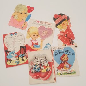 Vintage Valentines Cards - Very Cute!