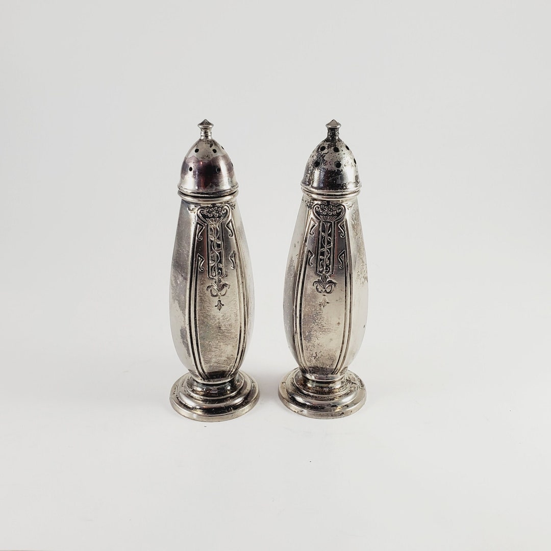 Vintage Salt & Pepper Shaker Set From Quaker Shaker 504SS Etsy