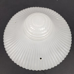Vintage Art Deco Glass Ceiling Fixture Shade