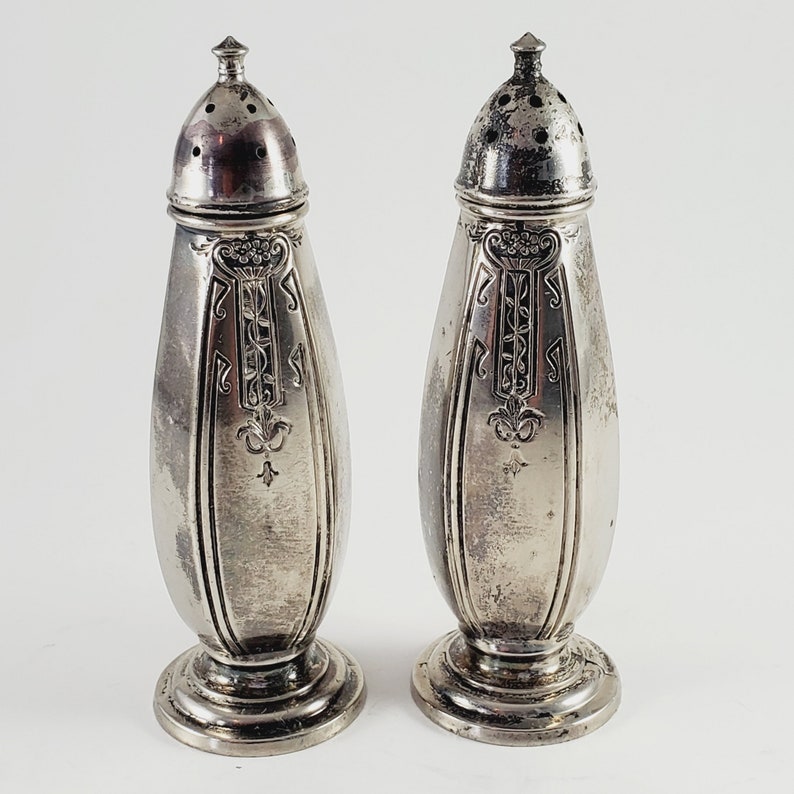 Vintage Salt & Pepper Shaker Set From Quaker Shaker 504SS Etsy