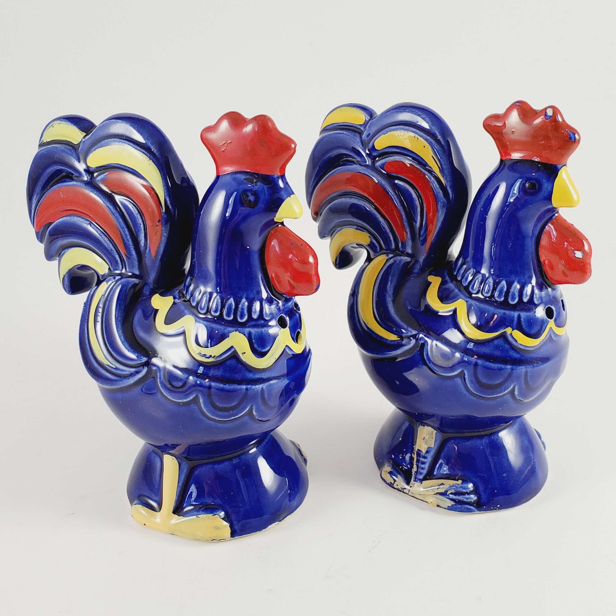 Hen and Rooster Salt and Pepper Shaker - Etsy