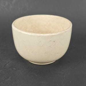 Vintage Stoneware Crock Small Mixing Bowl, Batter Bowl, Farmhouse Pottery 5&quot;