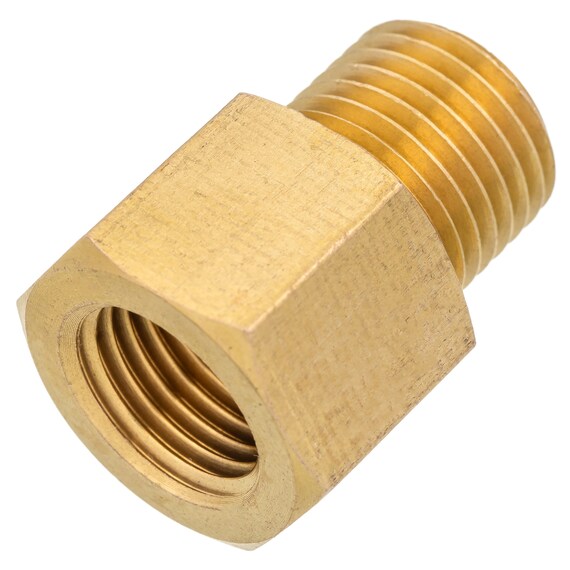 Adattatore per tubo da giardino da maschio a maschio femmina a femmina, connettore in ottone da 3/4 pollici, confezione da 2/4 con rondelle, raccordo e adattatori per tubo da giardino