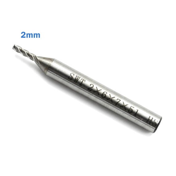 Set 7 Punte Da Incisione In Acciaio Ad Alta Velocità, Gambo 6mm, Teste Da 3 A 12mm, Per Legno, Acrilico E Metalli Morbidi