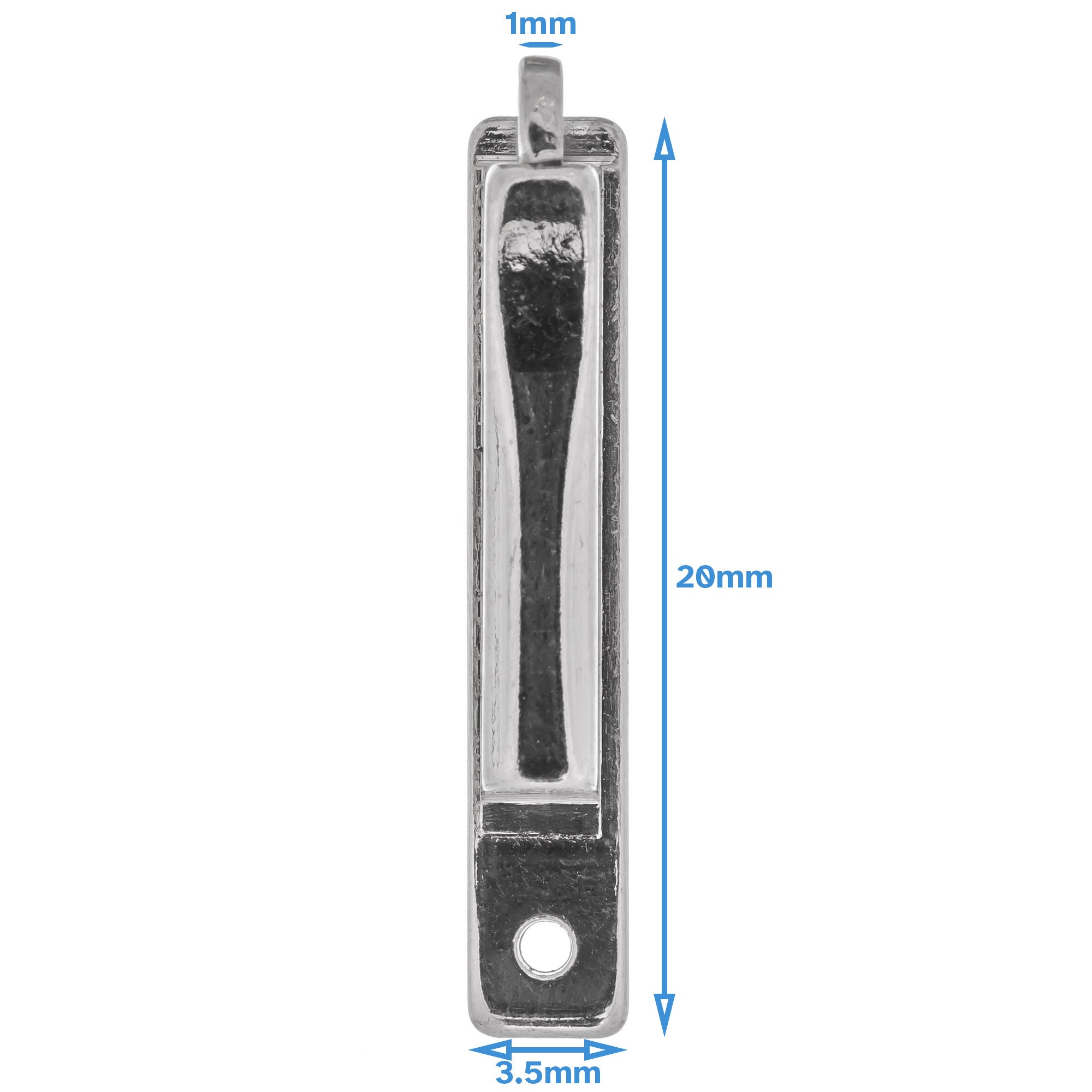 2pcs 20mm X 1.0mm Glasses Barrel Spring Hinge Frame Joint Repair Optical Eyeglass Temple Specs