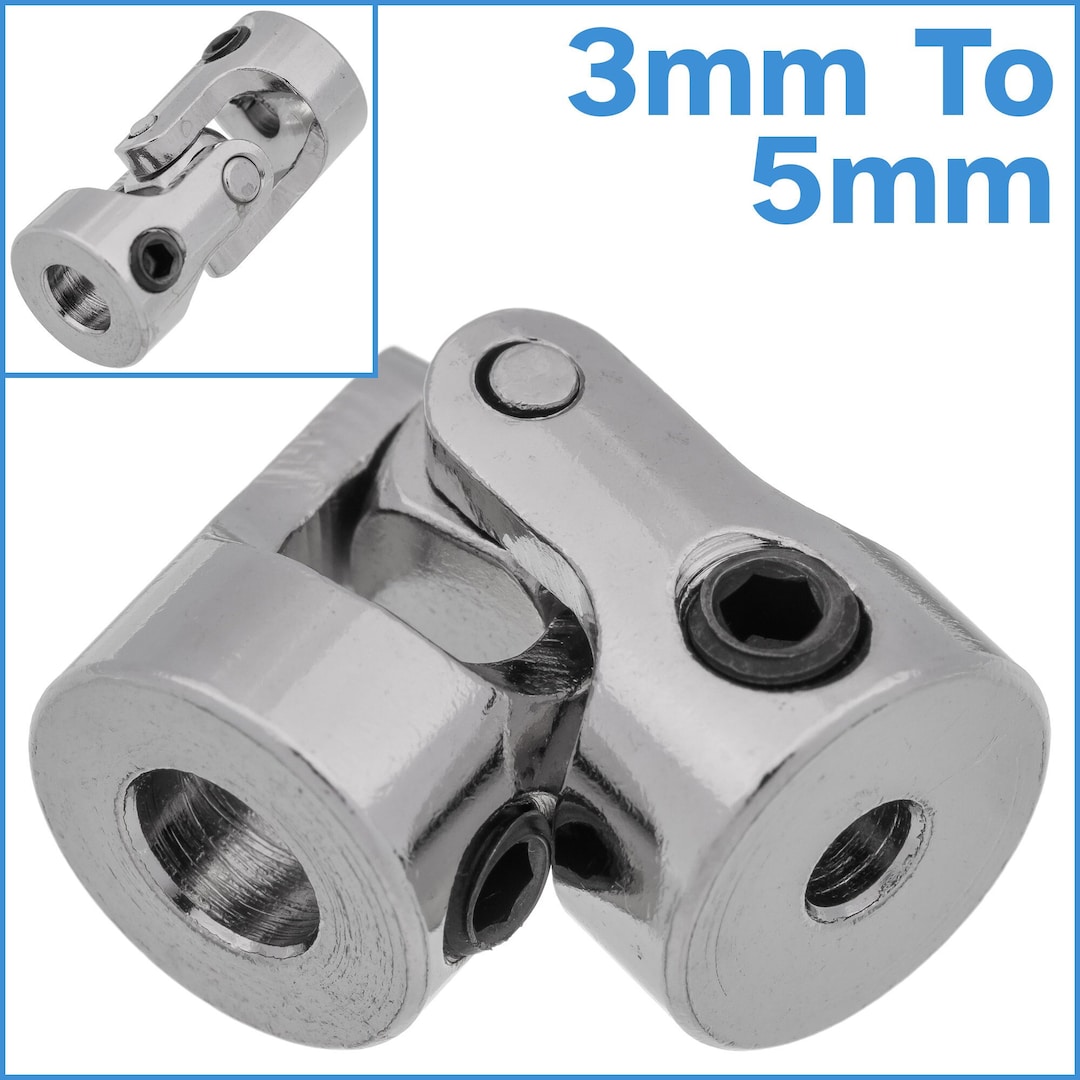 3mm to 5mm Stainless Steel Universal Joint Connector Rotary Etsy